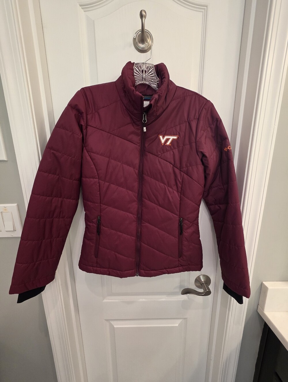 NWOT COLUMBIA VIRGINIA TECH JACKET SIZE XS